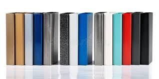 Precision multicolor powder coating application